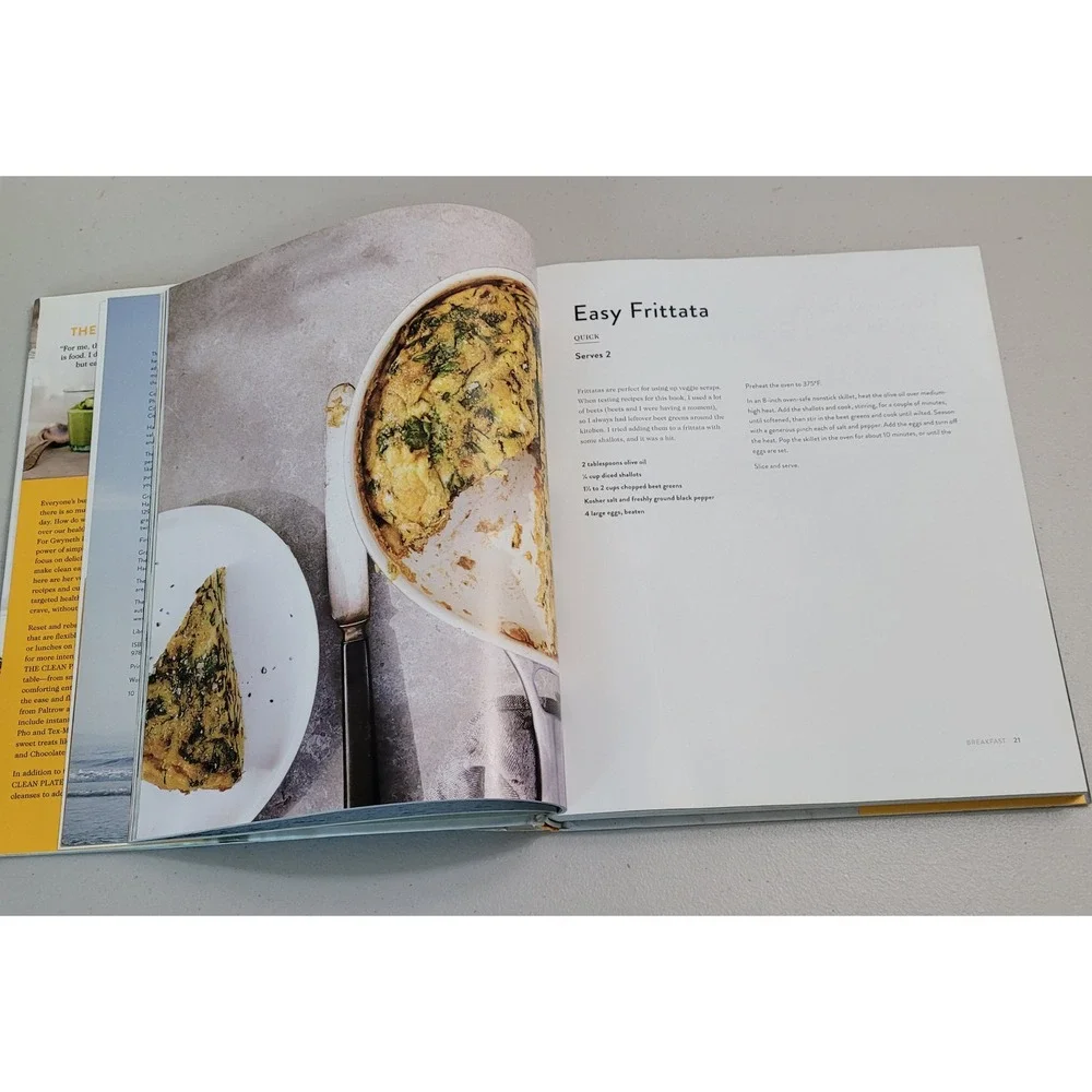 Gwyneth Paltrow The Clean Plate Cookbook Hardcover 2019 Clean Eating Recipes